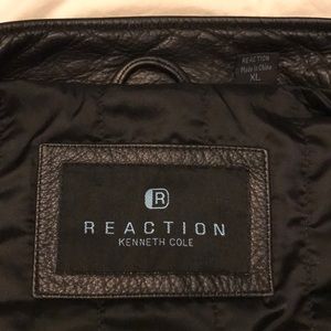 Men’s XL Kenneth Cole leather motorcycle jacket